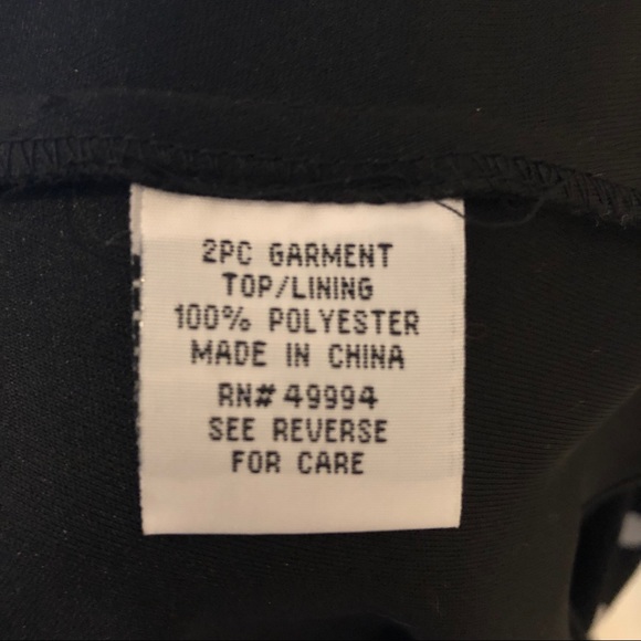 ❇️ R&M Richards blouse, Black & white, polka dot - Picture 7 of 8